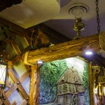 Светильник Бревно