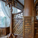 Вешалка под старину напольная